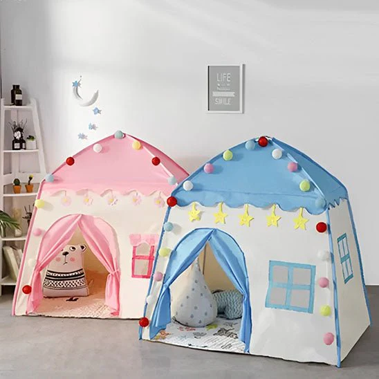 Tente enfant - vivre la vie fantastique de château pour stimuler le développement